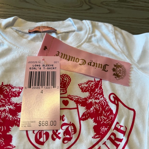 LAST PRICE🍒🤍 JUICY COUTURE long sleeve girl t-shirt - Picture 12 of 12